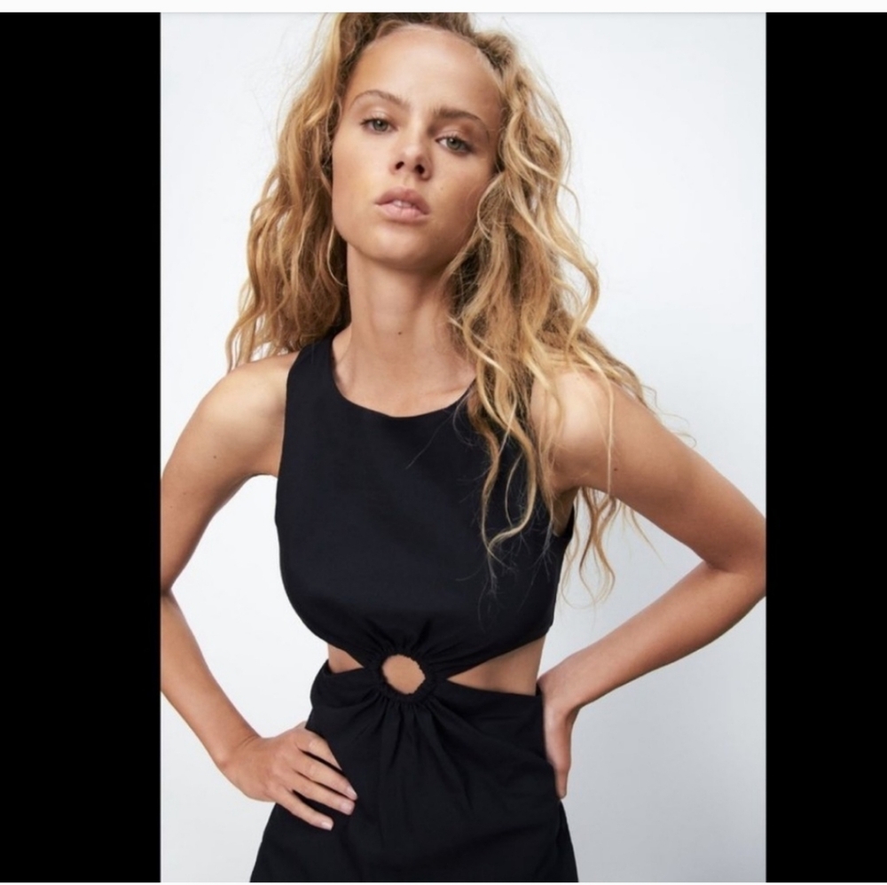 🎉HOST PICK🎉 ZARA cutout dress - Picture 3 of 10